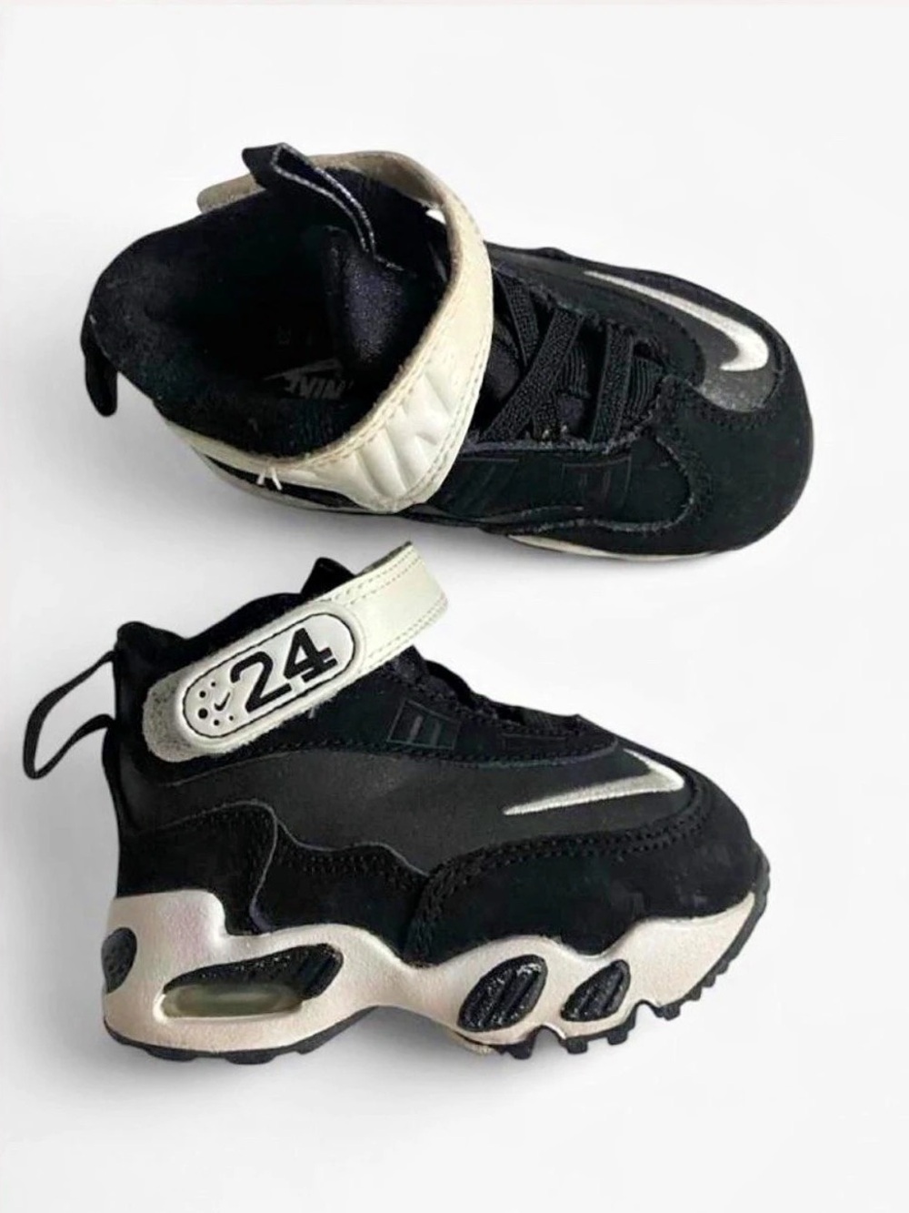 Nike Air Griffey Max 1 Toddler Black & White Sneakers